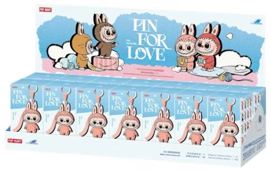 Labubu Pin For Love (N-Z) Case