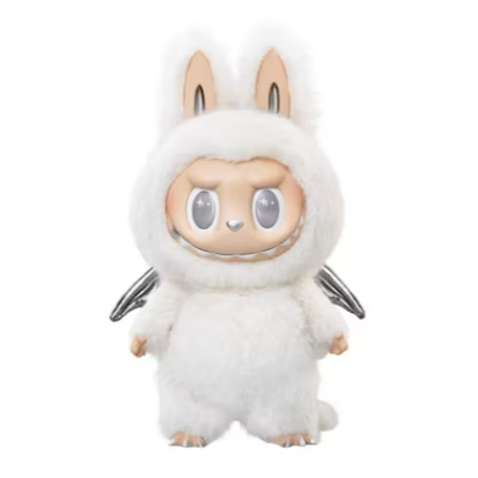The Monsters Labubu Zimomo Angel in Clouds Figure + Tote Bag