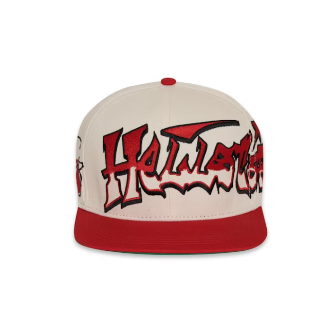 Hellstar Records Hat Snapback Red/White