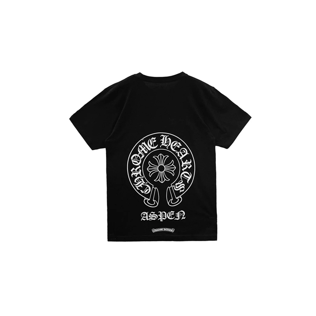 Chrome Hearts Tee Horseshoe Aspen Exclusive Black