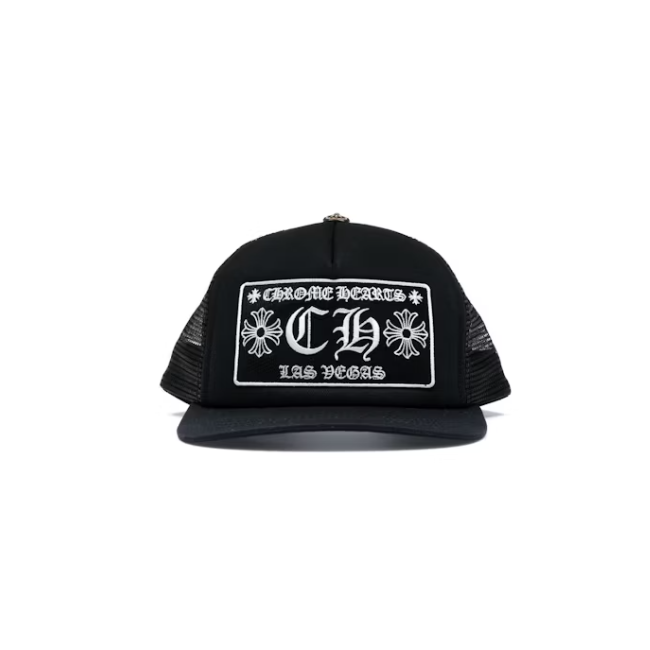 Chrome Hearts Trucker Hat Las Vegas Exclusive Black