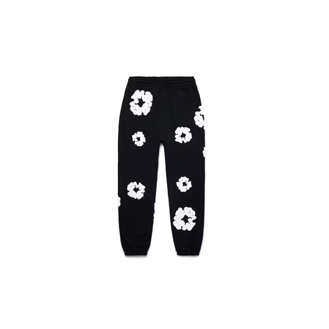 Denim Tears The Cotton Wreath Sweatpants Black