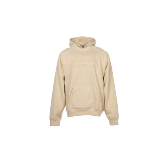 Fear Of God Essentials Hoodie Egg Shell