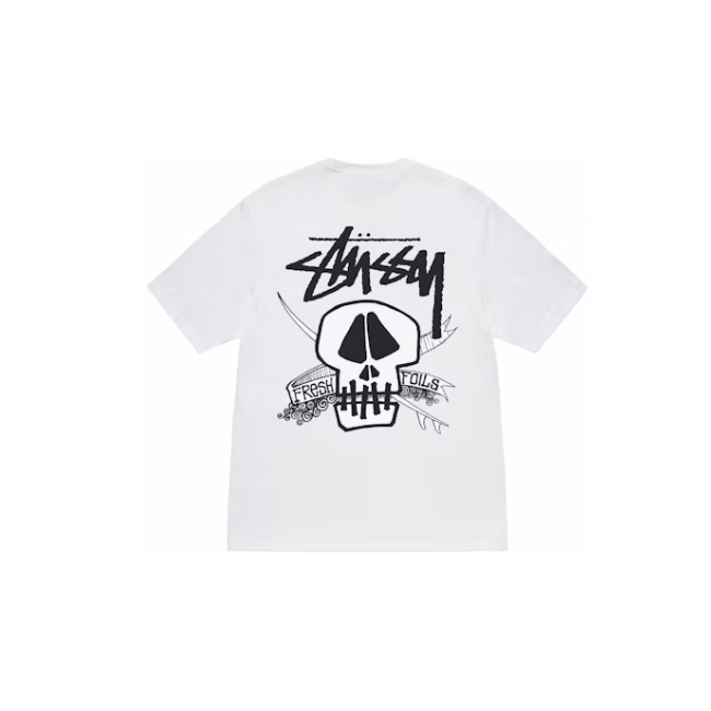 Stussy Fresh Foils Tee White