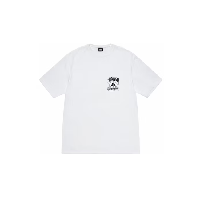 Stussy Fresh Foils Tee White