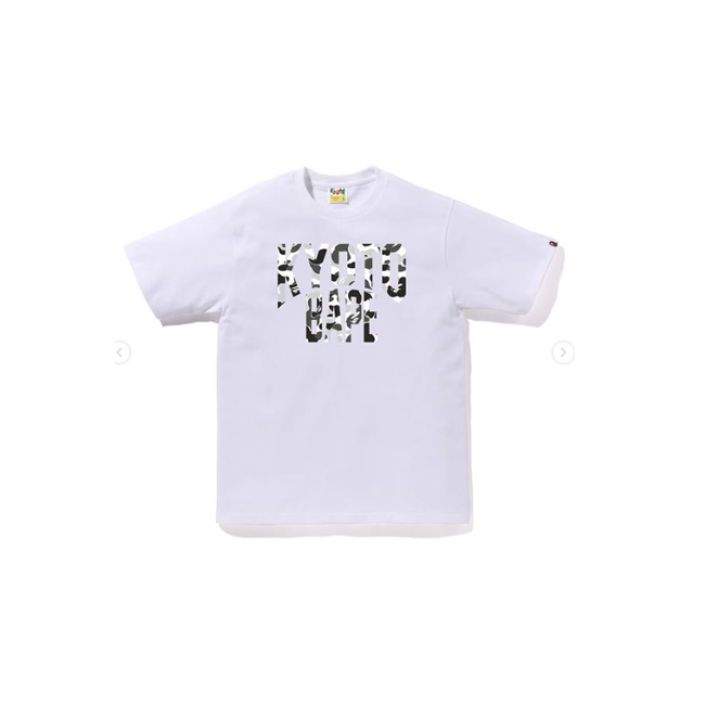 BAPE Tee Kyoto City Logo Tee White