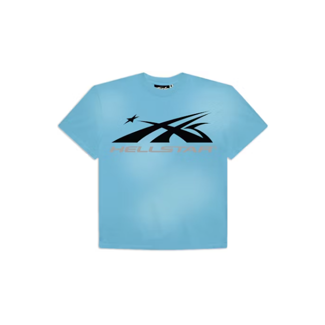 Hellstar T-Shirt Sports Core Logo Gel Blue