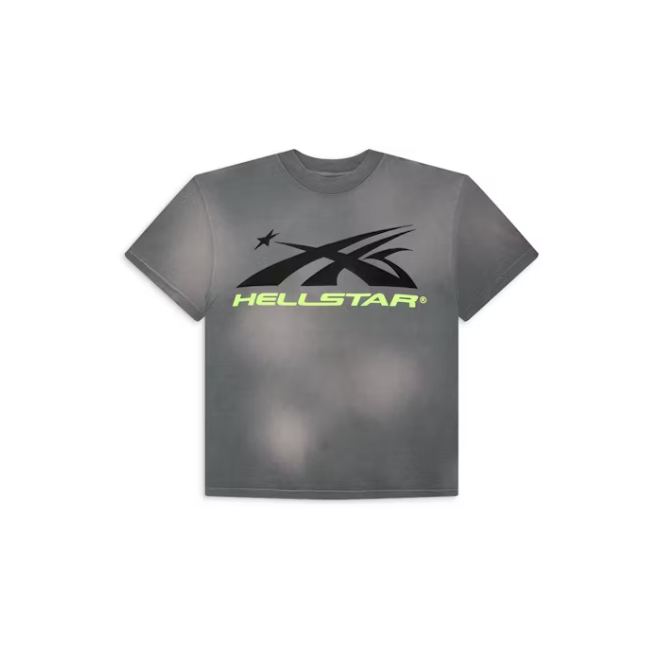 Hellstar T-Shirt Sports Core Logo Gel Grey