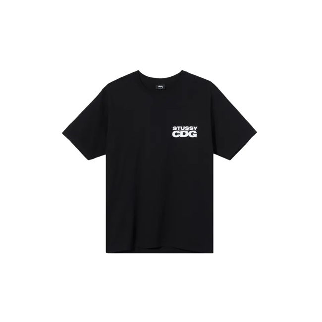 Stussy x CDG Surfman T-shirt Black