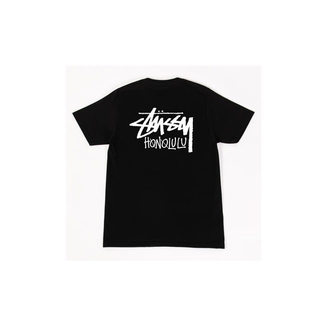 Stussy Tee Honolulu Exclusive Black