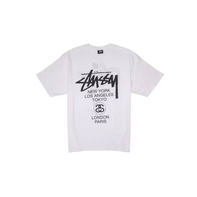 Stussy Worldwide Tee 'White'