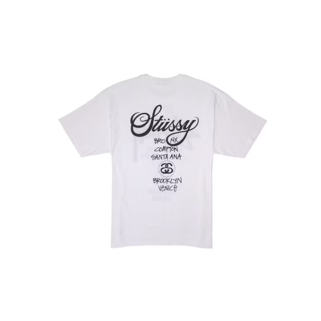 Stussy Worldwide Tee 'White'
