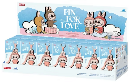 Labubu Pin For Love (N-Z) Case