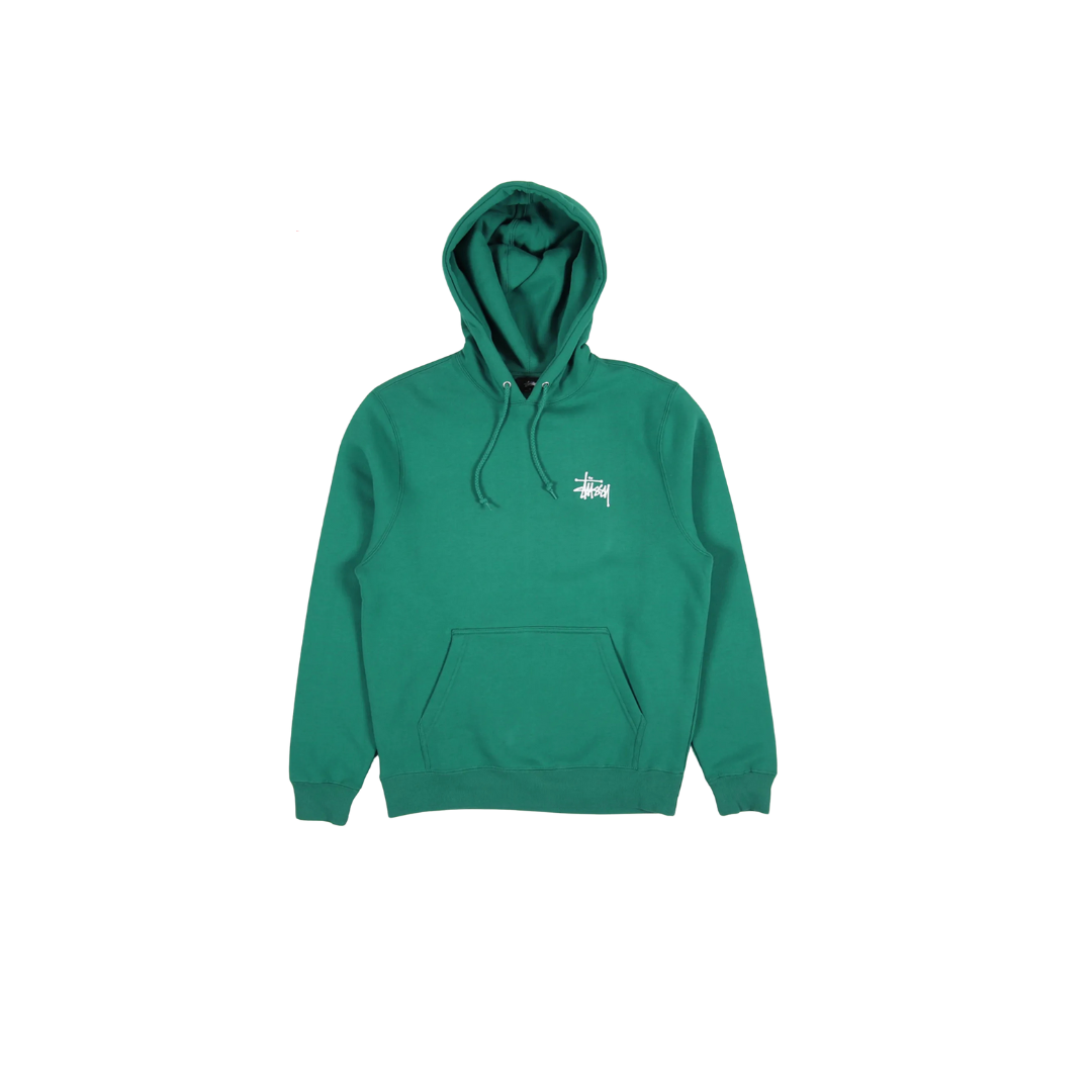 Stussy Basic Hoodie Dark Green