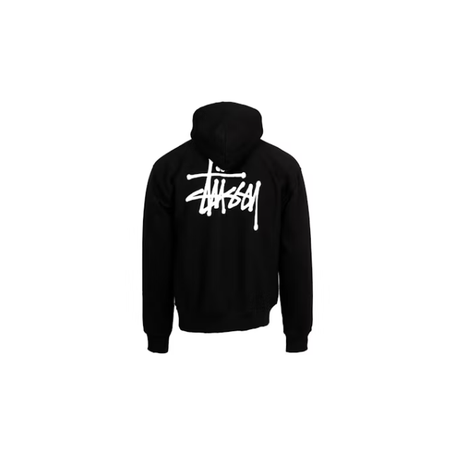 Stussy Basic Hoodie Black