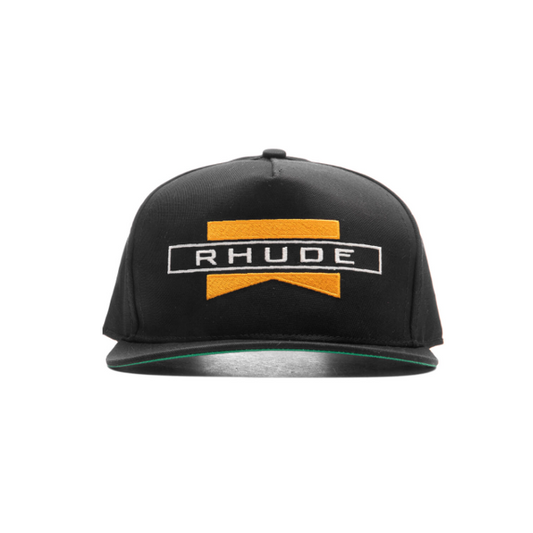 Rhude Hat Chevron Orange/Black