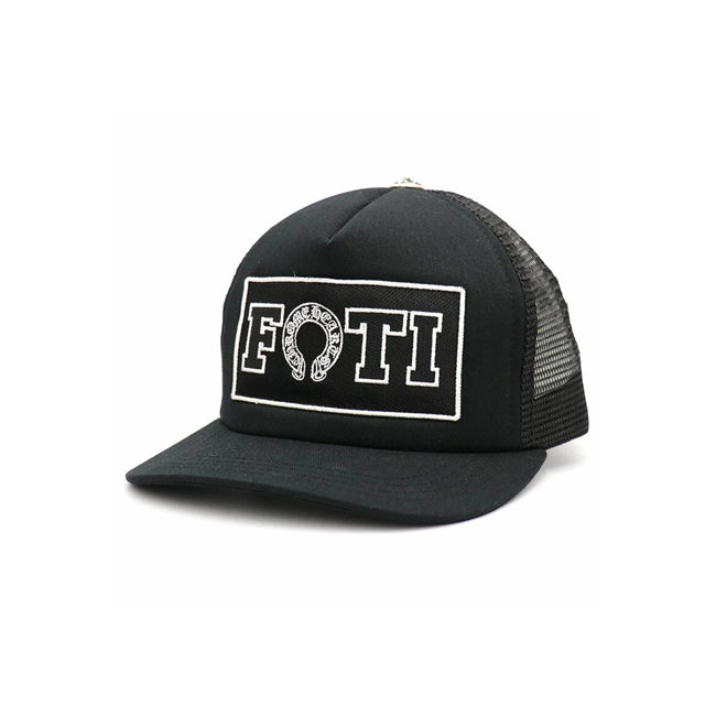 Chrome Hearts Trucker Hat Foti'Black/White'