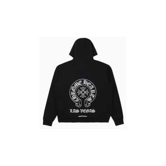 Chrome Hearts Hoodie Horseshoe Las Vegas Exclusive Black