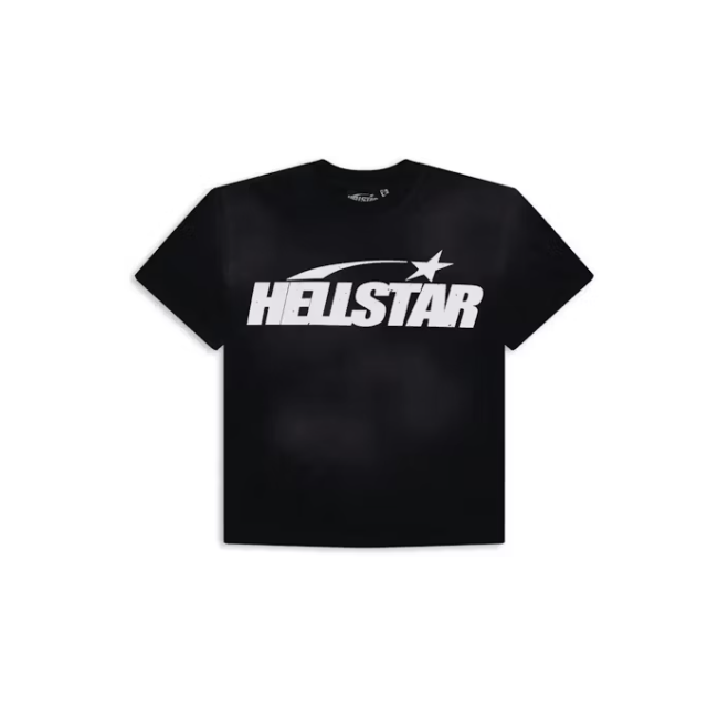Hellstar T-Shirt Classic (Gel Print) Black