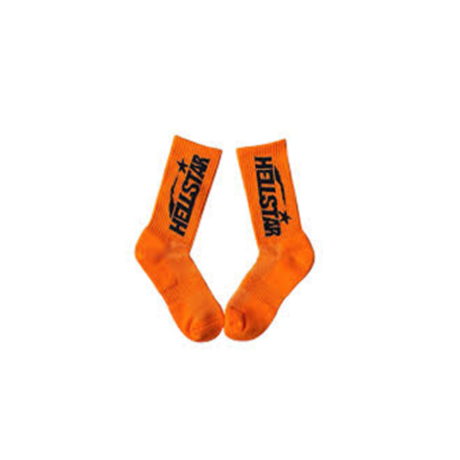 Hellstar socks 'Neon Orange'