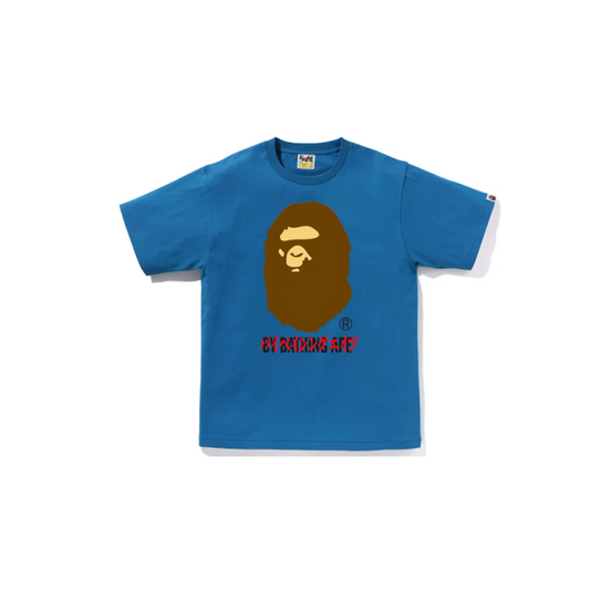 BAPE Katakana By Bathing Ape Tee Blue