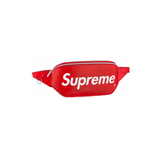 Louis Vuitton x Supreme Bumbag Epi Red