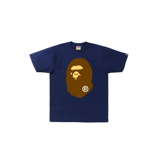 BAPE Big Ape Head Tee Navy
