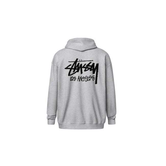 Stussy Los Angeles Hoodie Gray