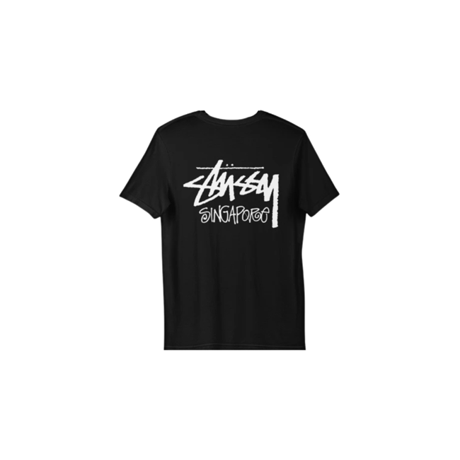 Stussy Tee Singapore Exclusive Black